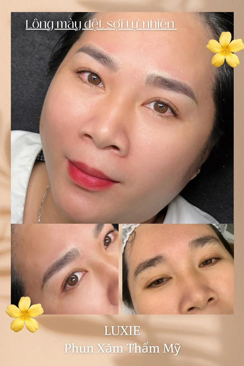 Phẩy sợi chân mày Nữ siêu tự nhiên