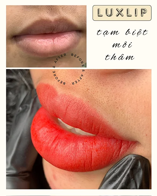 Đánh giá của khách hàng về dịch vụ phun môi Luxie