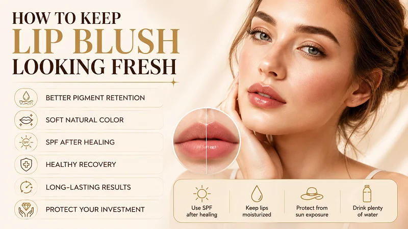 How to keep lip blush fresh How to keep lip blush fresh