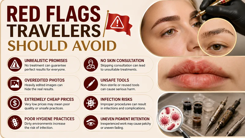 Red flags for safe beauty treatments Red flags for safe beauty treatments