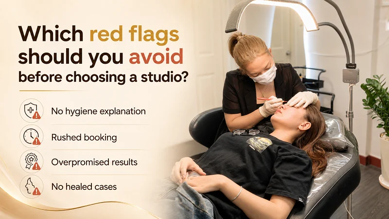 Which red flags should you avoid before choosing a studio? Which red flags should you avoid before choosing a studio?