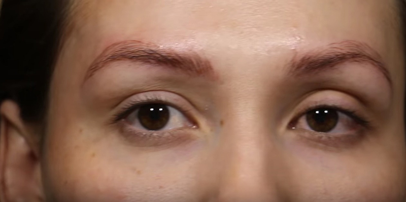 Những biểu hiện không bình thường của chân mày điêu khắc sau 1 tuần