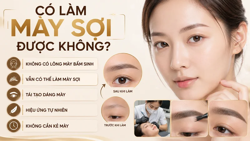Người Không Có Lông Mày Bẩm Sinh Có Phù Hợp Với Kỹ Thuật Mày Sợi? Người Không Có Lông Mày Bẩm Sinh Có Phù Hợp Với Kỹ Thuật Mày Sợi?