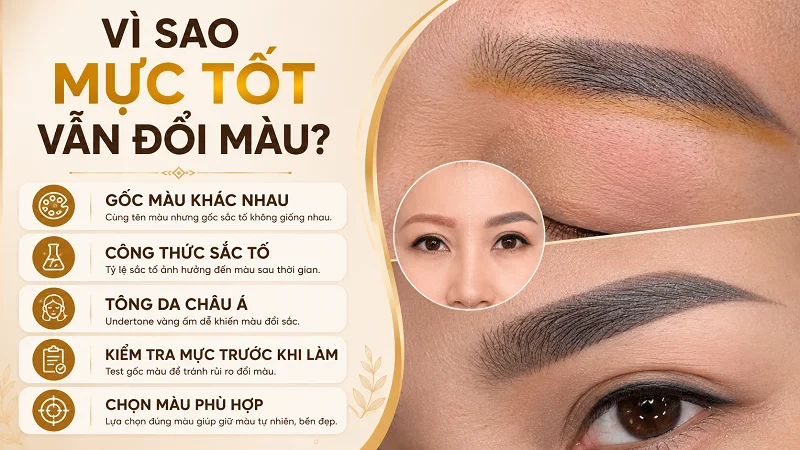 Vì Sao Mực Xịn Vẫn Có Thể Bị Trổ Màu? Vì Sao Mực Xịn Vẫn Có Thể Bị Trổ Màu?