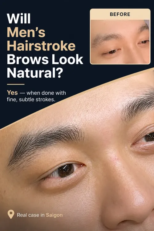 Natural Brows Makeover In Saigon